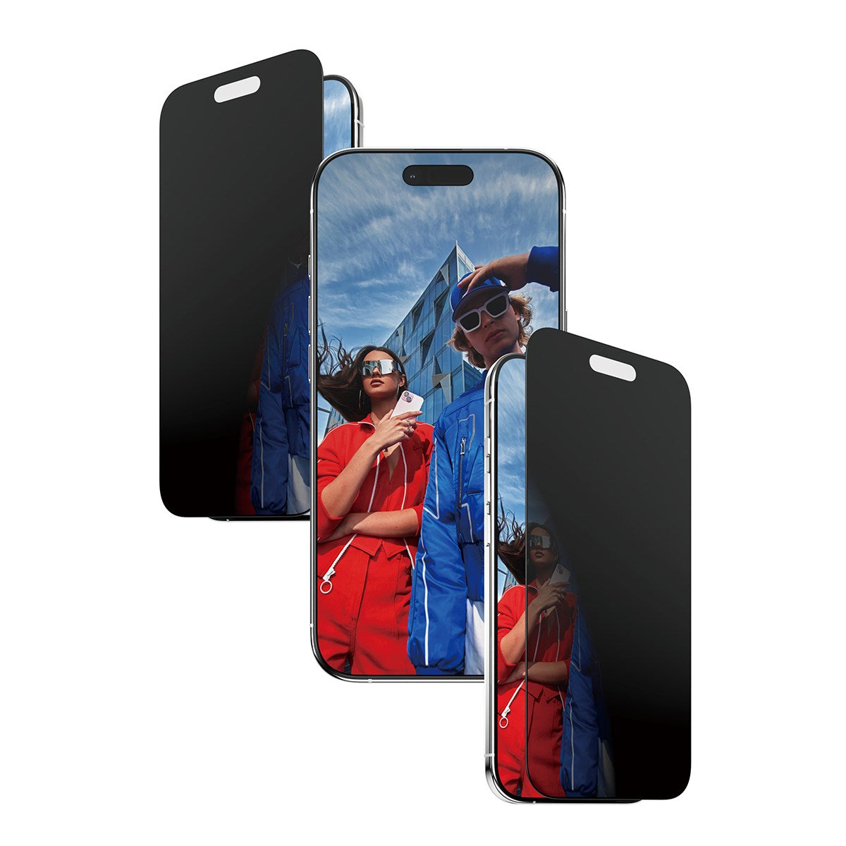 PanzerGlass® 2-Way Privacy Screen Protector iPhone Air | Ultra-Wide Fit w. EasyAligner